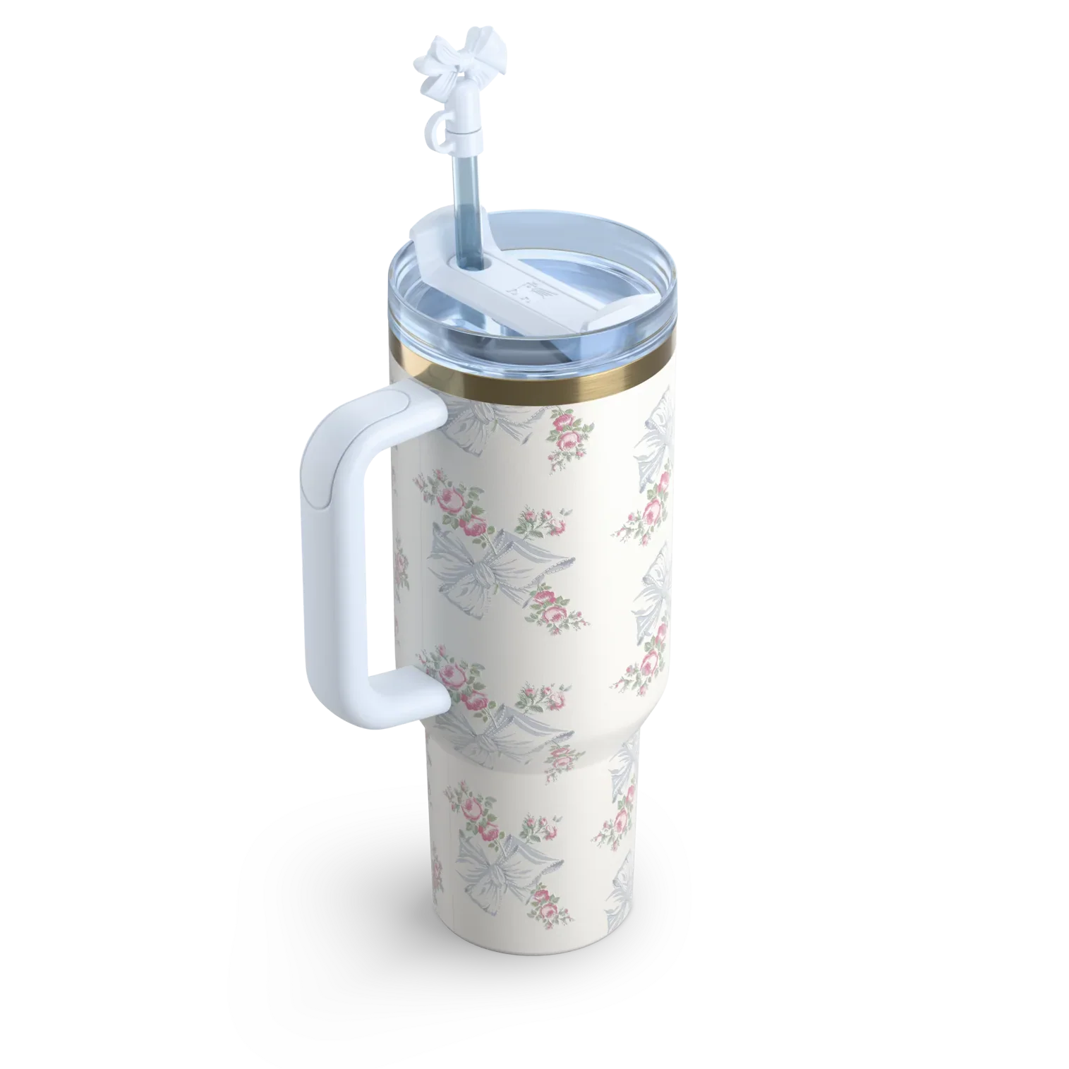 The Stanley x LoveShackFancy Holiday Quencher | 40 OZ - Blue